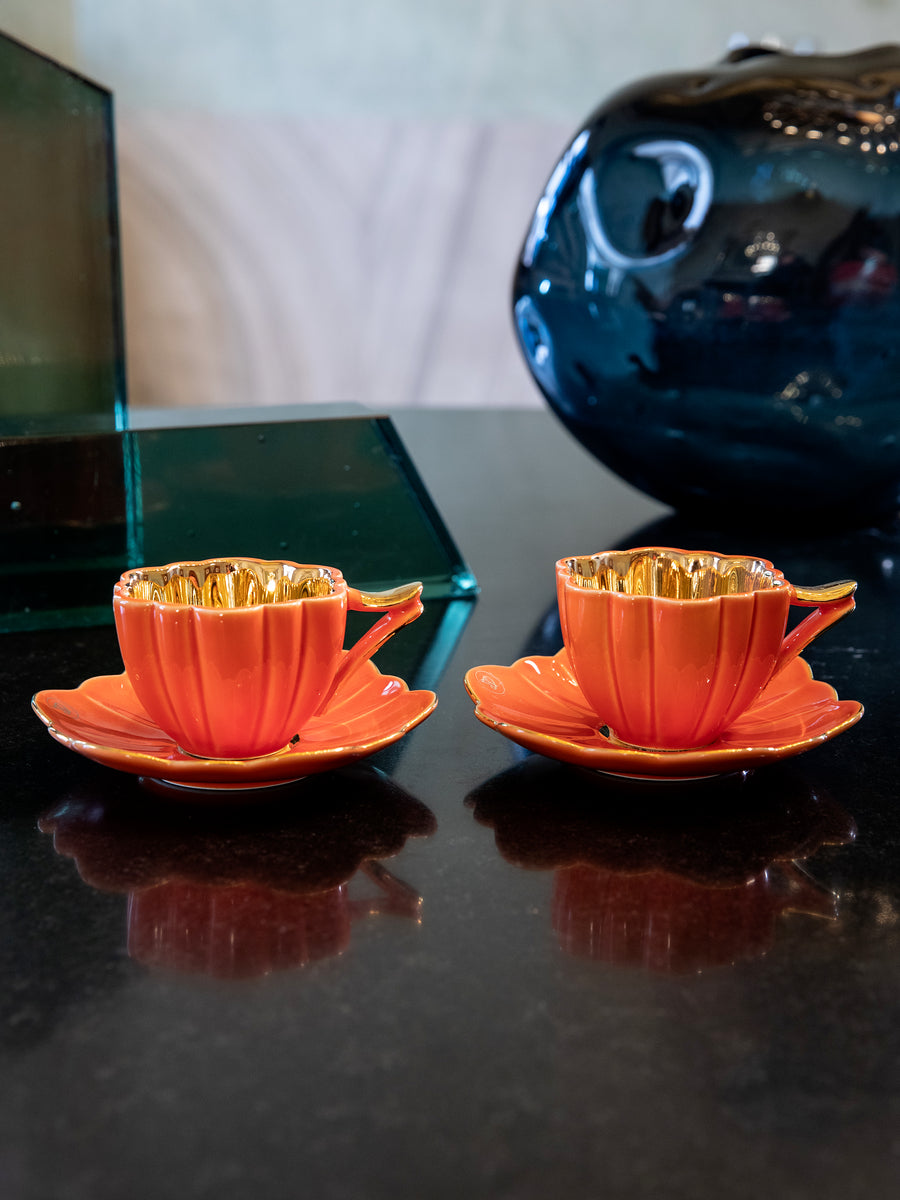 Tea Cup 'Petalo' set of 2