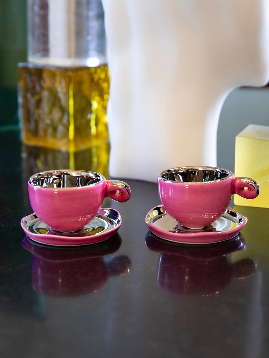 Espresso Cup 'Fiore' set of 2
