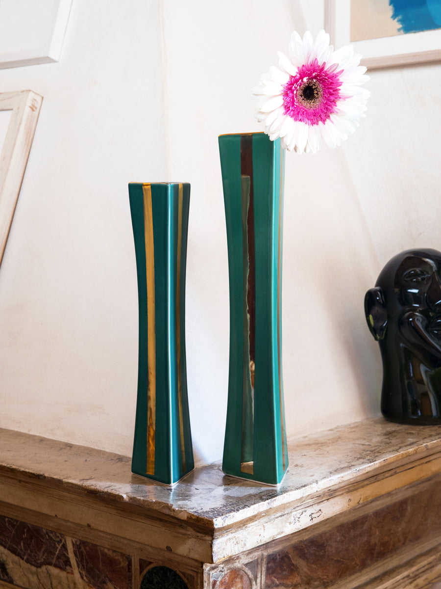Vase 'Triangolo' set of 2